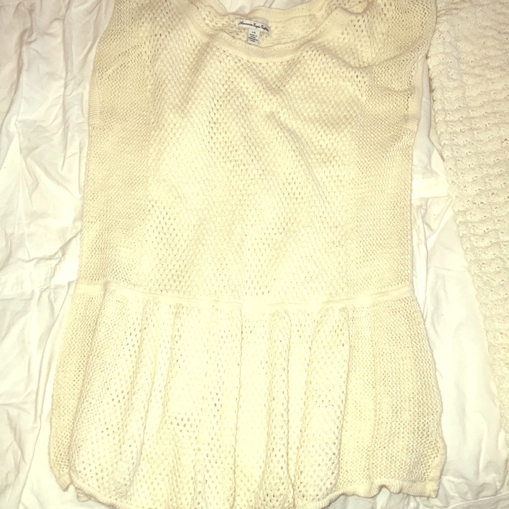 Shirt with soft embroidered material